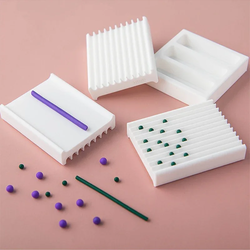 2-in-1 Tonkugel-Former, Handrollwerkzeug zum Formen von weicher Keramik, für DIY-Schmuck, Ohrringe, handgemachte Bastelarbeiten – Detail 9