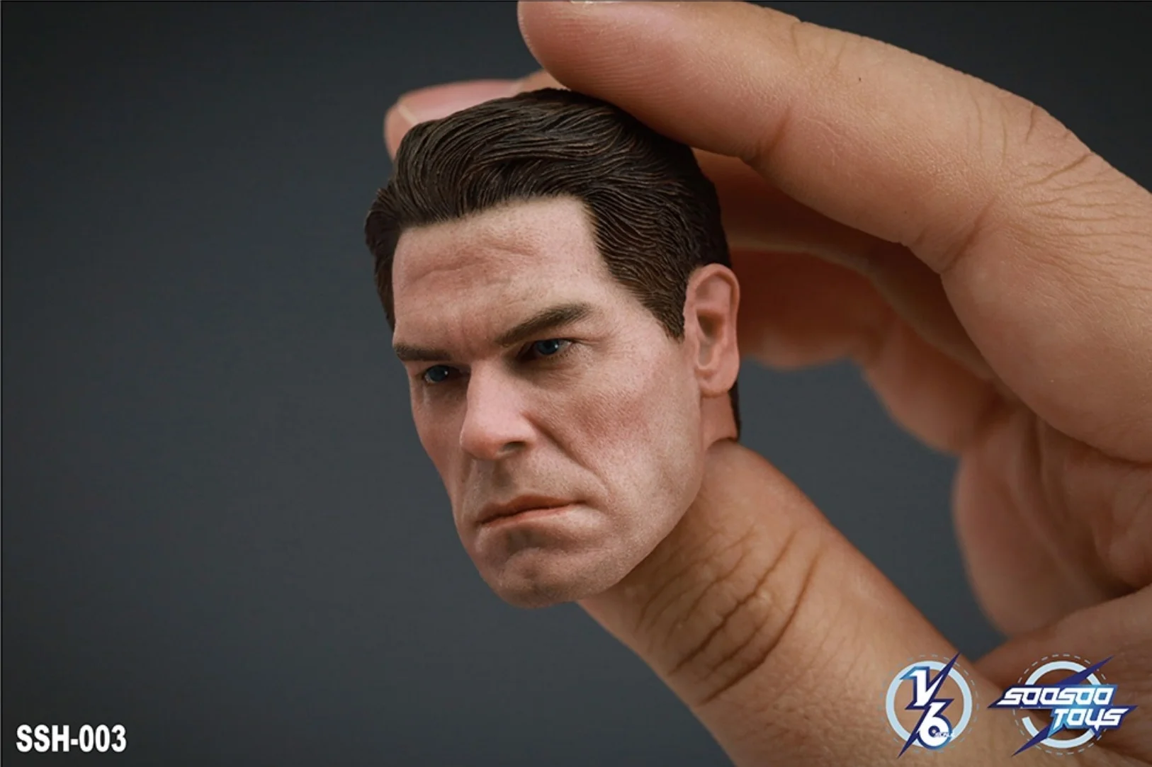 SOOSOOTOYS 1/6 SSH-004 رأس صانع السلام منحوت DIY 12 بوصة عمل الشكل #6