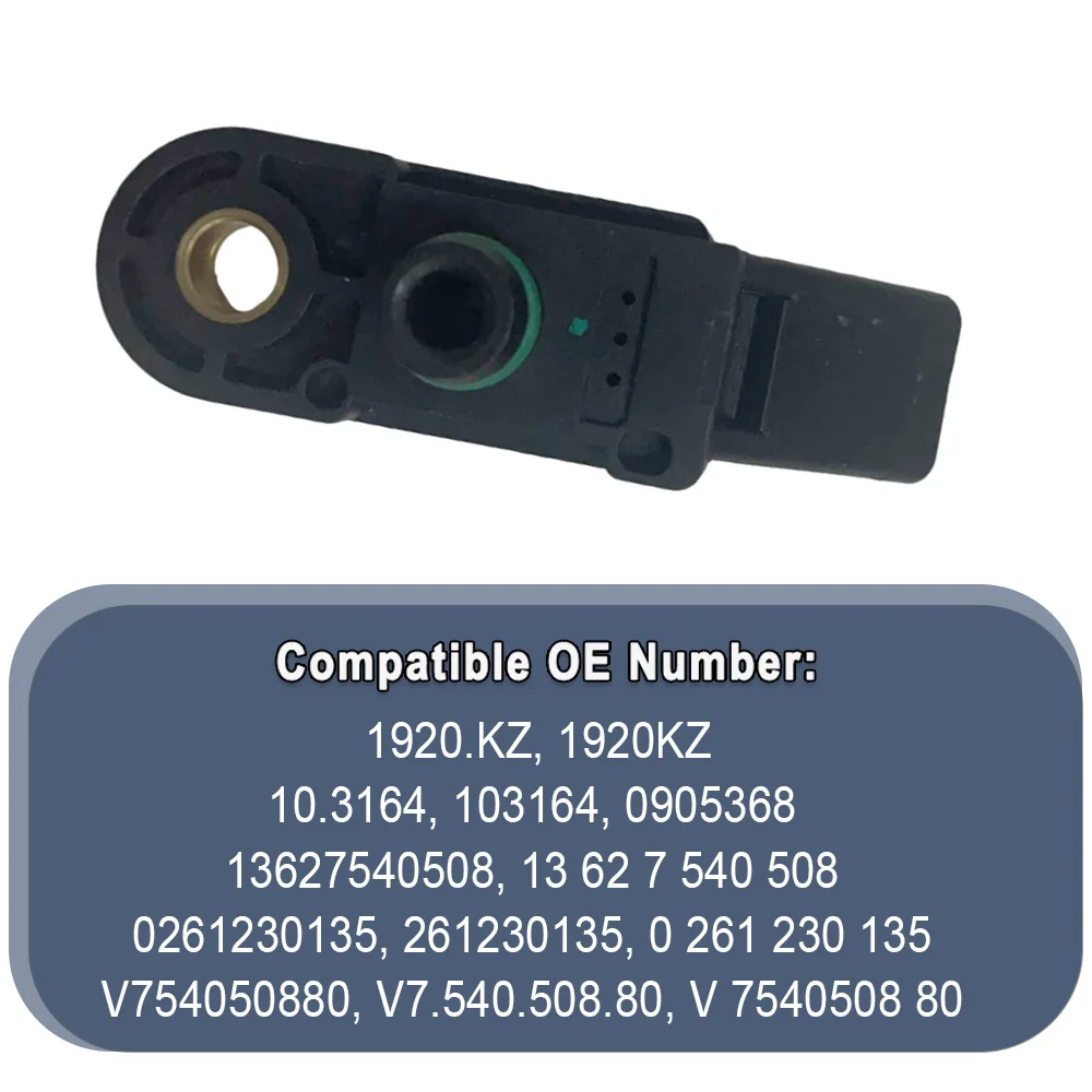 

1pc 0261230135 Intake Air Manifold Absolute Boost Pressure MAP Sensor Sender For MINI Cooper S R55 R56 R57