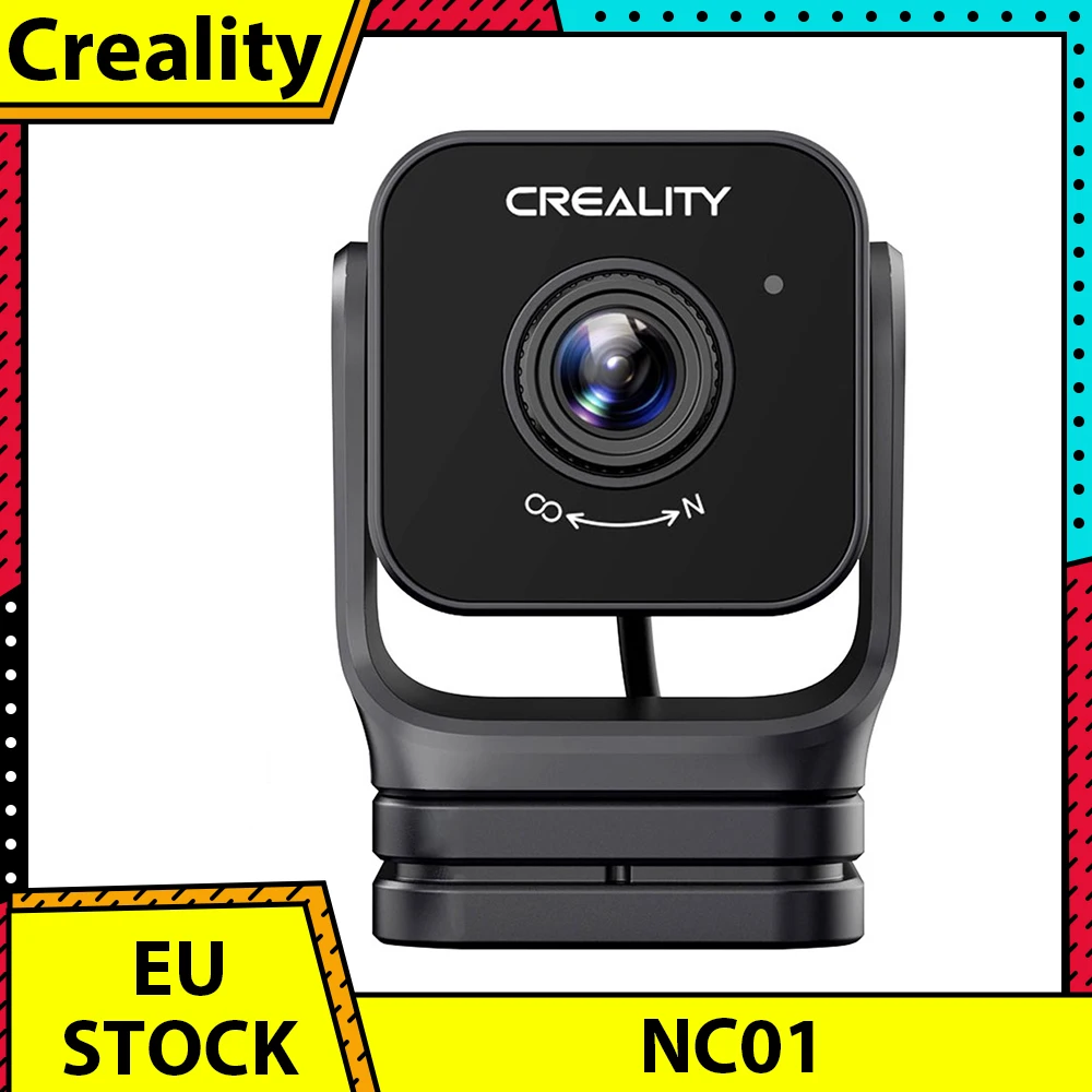 Creality Nebula Camera 1920x1080 Resolution Real-time Monitoring Time-lapse Filming Adjustable Focus for Nebula Pad Ender3 V3 KE