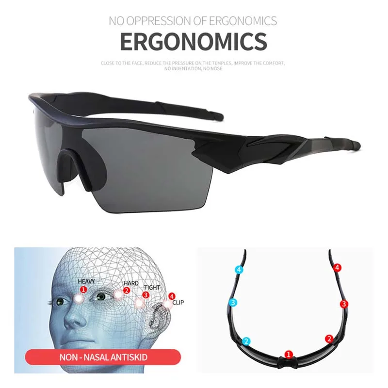 자전거 고글 UV400 자전거용 안경 남녀 공용 야외 스포츠 산악 자전거 선글라스 유니섹스 오토바이 고글 사이클링