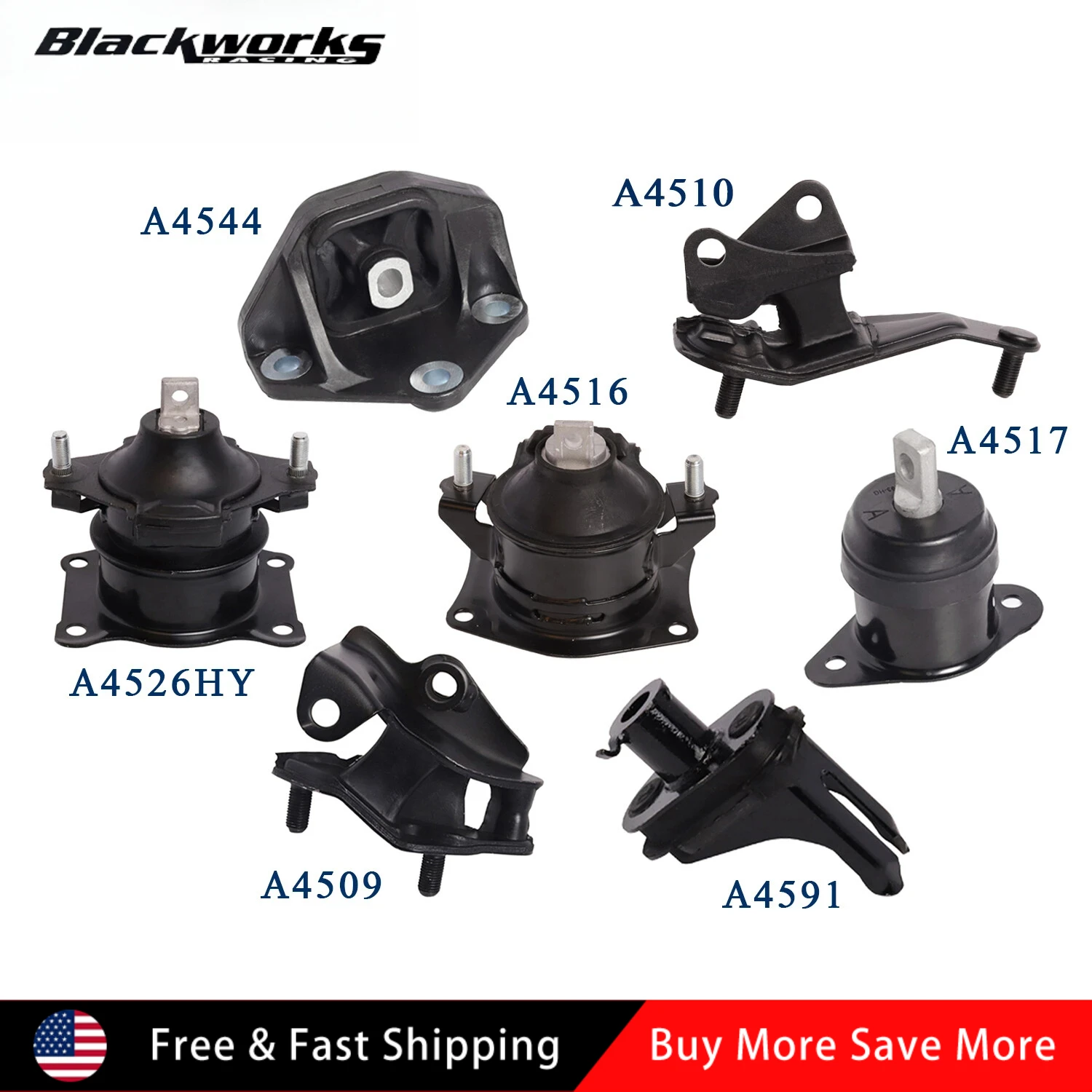 

A4509 A4516 A4510 A4517 A4526HY A4544 A4591 7 шт. крепление двигателя и коробки передач для Acura TSX L4 2.4L AUTO 2004-2008 гг.