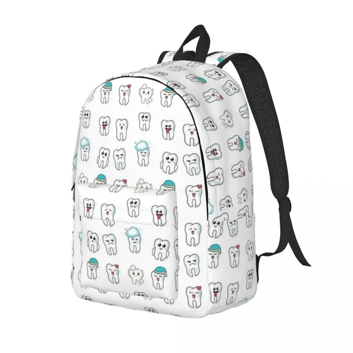 Cute Teeth Dentistry for Teens Student School Bookbag Daypack Middle High College Travel