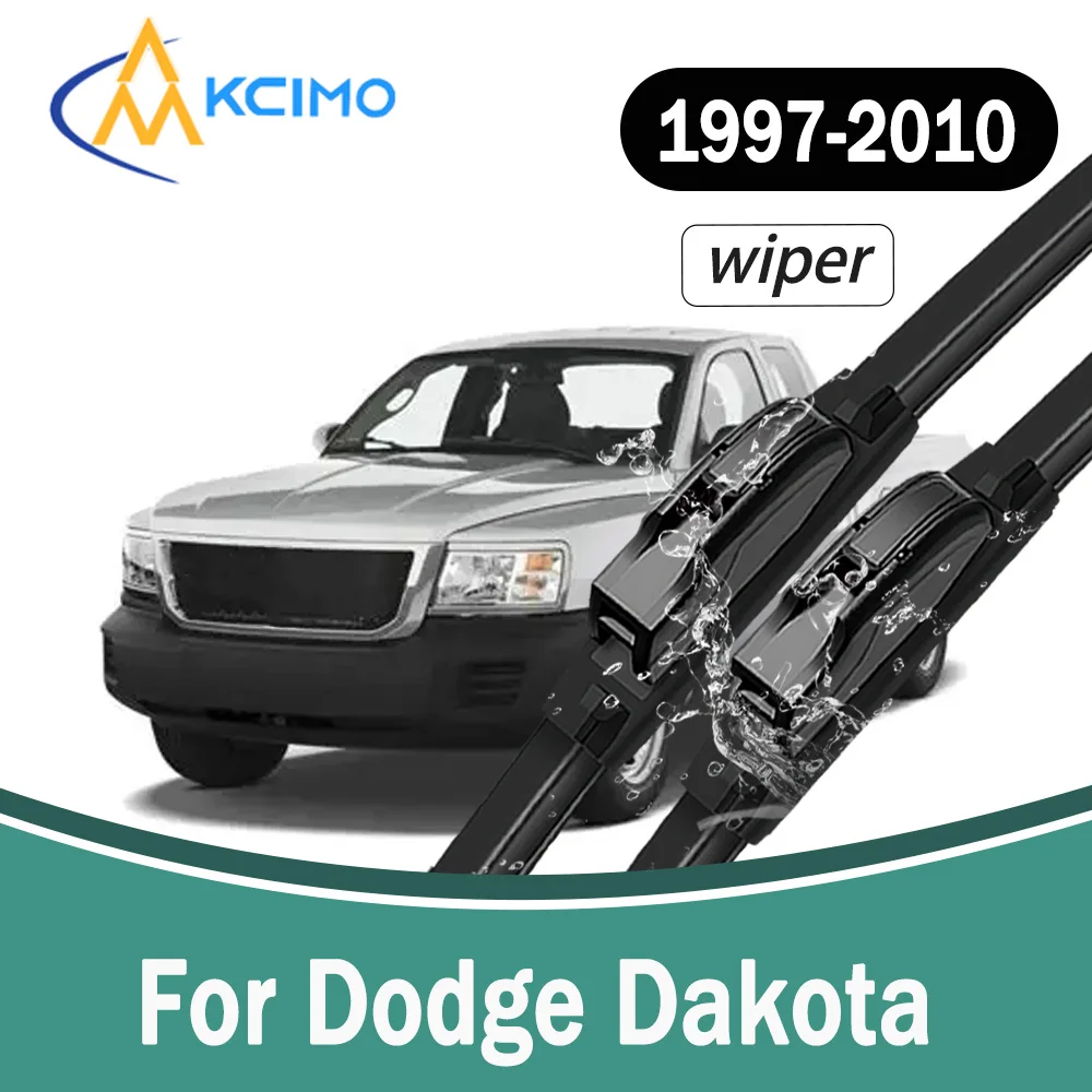 

All-Weather Front Windscreen Wiper Blades For Dodge Dakota 1997-2010 High Quality Silent Car Windshield Replacement Part 2Pcs