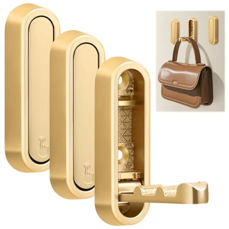 3 Pcs Foldable Gold… - image