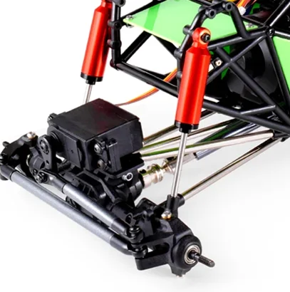 

US Stock 1/10 4x4 RC Rock Crawler Car 2.4G RTR Remote Control Off Road 4WD Truck Model Electric Vehicle for Adults Hobby