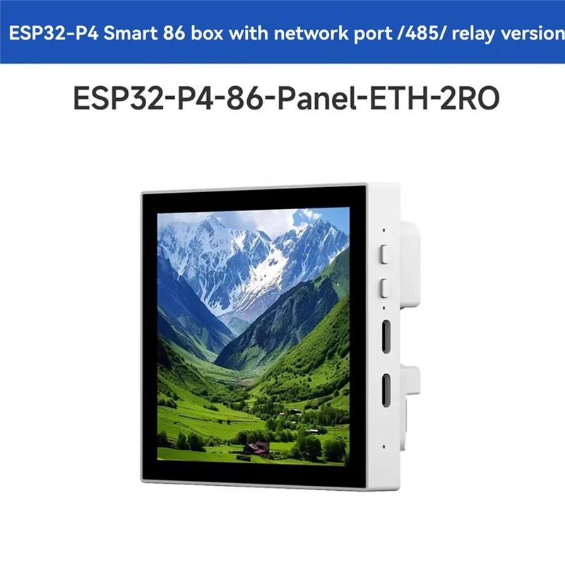 

Durable-ESP32 P4-86 Development Board 4 Inch Touch Display Panels RISC-V MCU Wifi 6 BT Module 720X 720 32MB Flash SPI With Netwo
