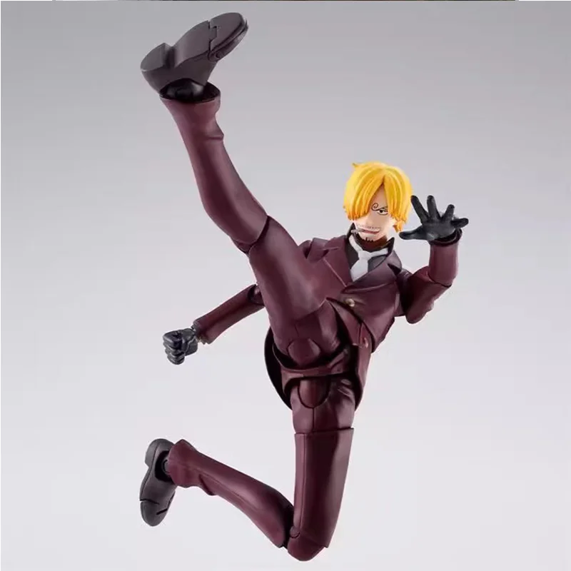 100% Original Bandai S.H.Figuarts SHF One Piece Sanji The Raid On Onigashima Eustass Kid In Stock Anime Figures Model Toys