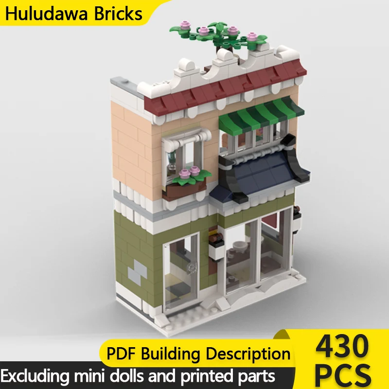 

Модель с видом на улицу, строительные кирпичи, городской центр, магазин лапши, модульная технология, детские праздничные подарки, сборка игрушек, костюм