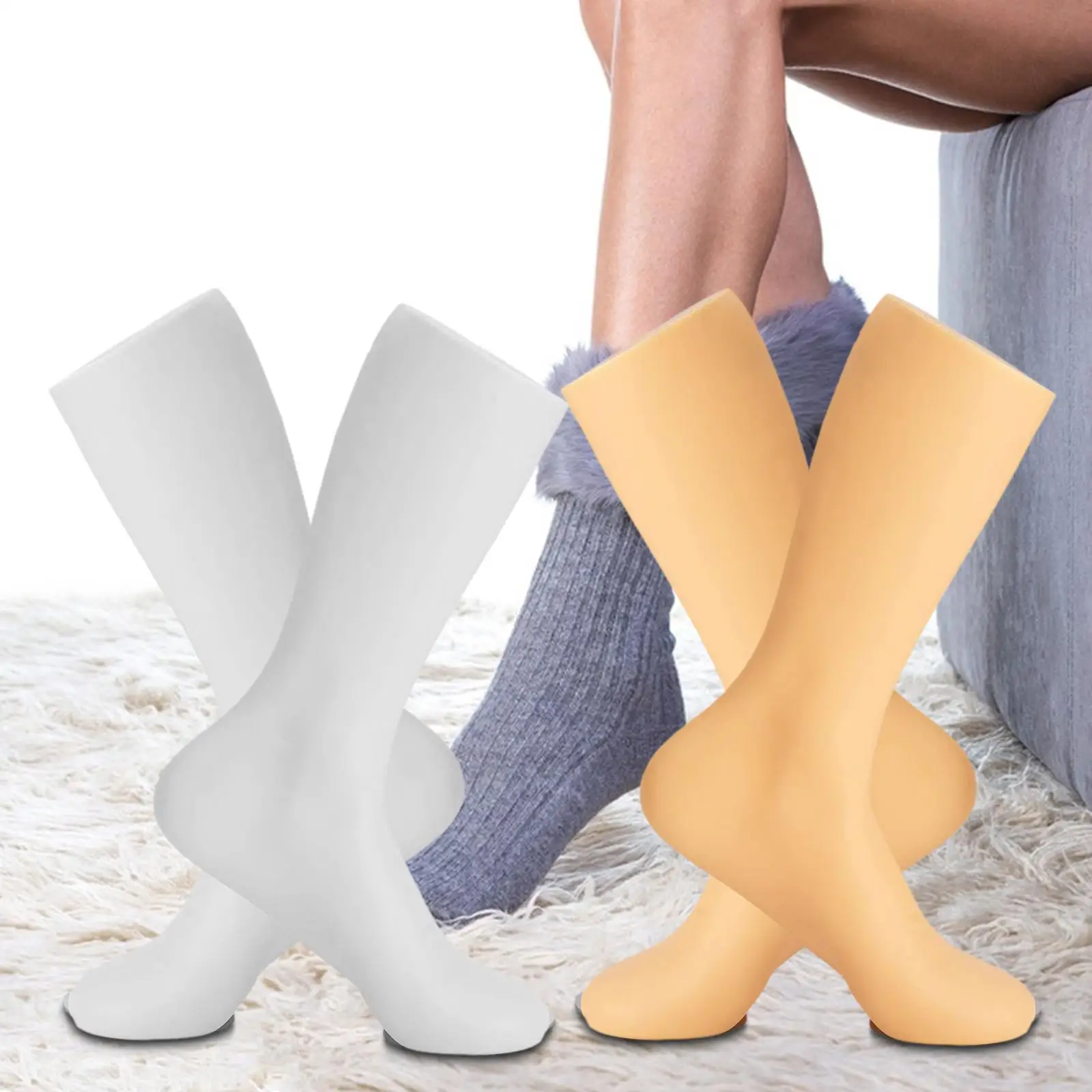 Adult Foot Mannequin Foot Model Sock Display Foot Toys for Commercial Use