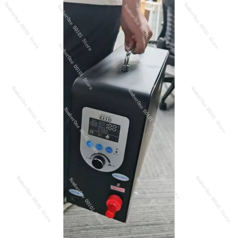 Outdoor Portable Gas Water Heater for Camping RV, Instant Propane Tankless Hot Shower System with Battery Ignition