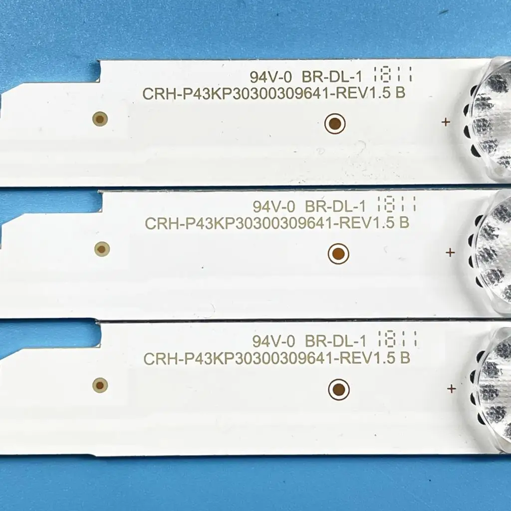 Imagem -03 - Led Backlight Strip para Sharp Lc43fg5242e gu bc Lc-43ui7252e Rf-aj430s300901s-09 m1