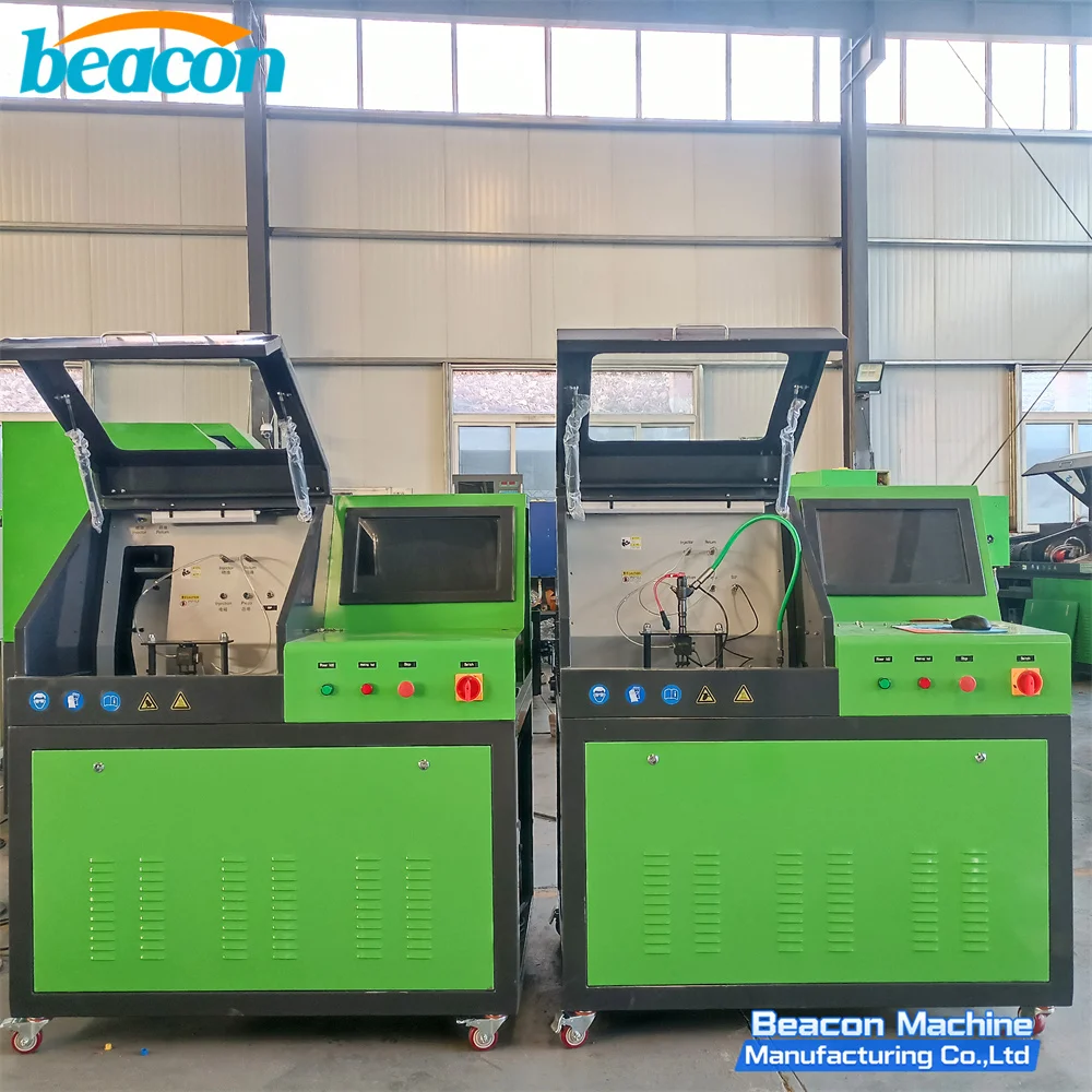 CRS6000 Diesel Fuel Common Rail Injector Test Bench With Beijing System and Printer Can test 4 Injectors at the Same Time