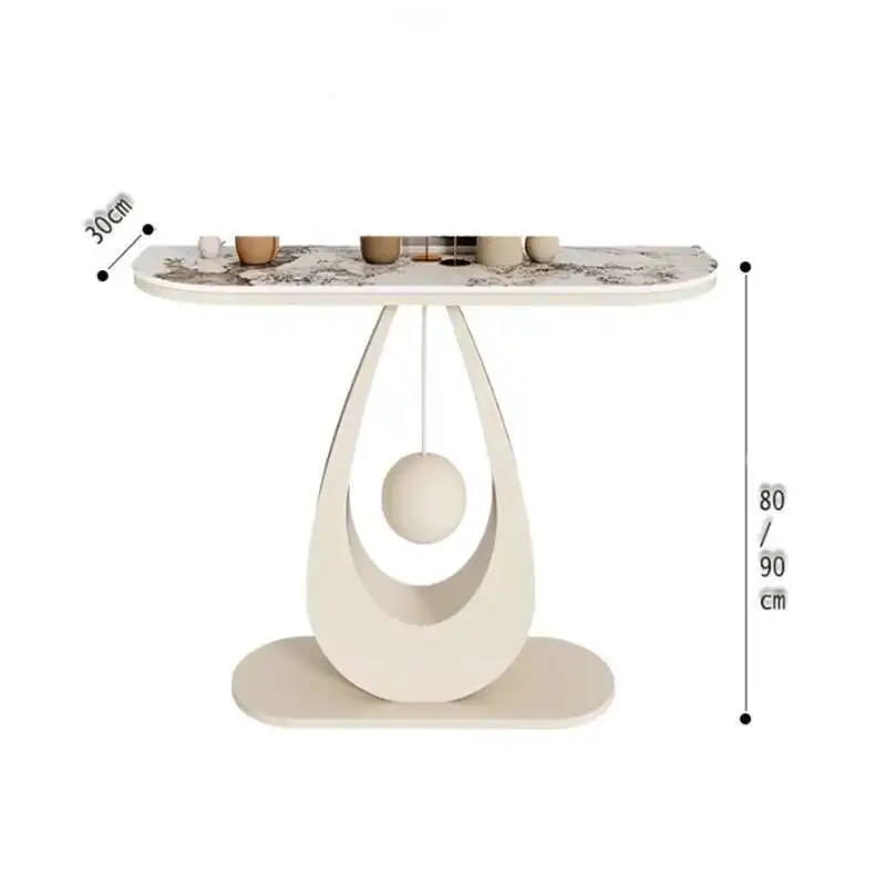 

Vintage Console Table Storage Moden Coffee Table Luxury Wood Recibidor De Entrada Mueble Consola Madera Living Room Furniture