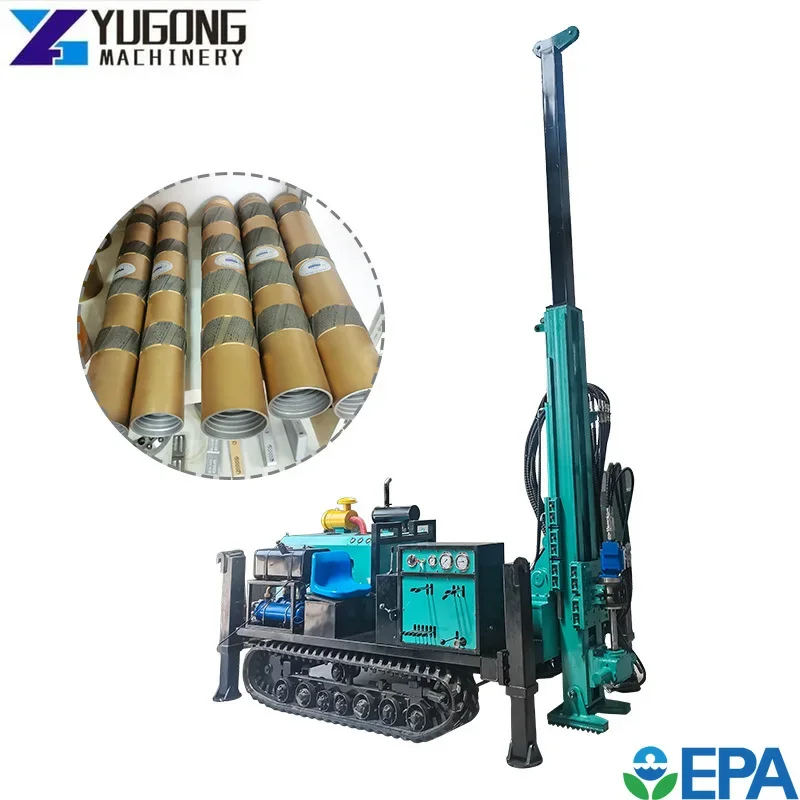 China Fully Hydraulic Core Drilling Rig Machine Construction Drill Widely Using Granite Diamond Core Drilling Rig Philippines