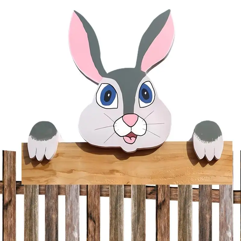 面白い動物のフェンス,屋外の農場の装飾,創造的な庭の中庭の芸術的な装飾