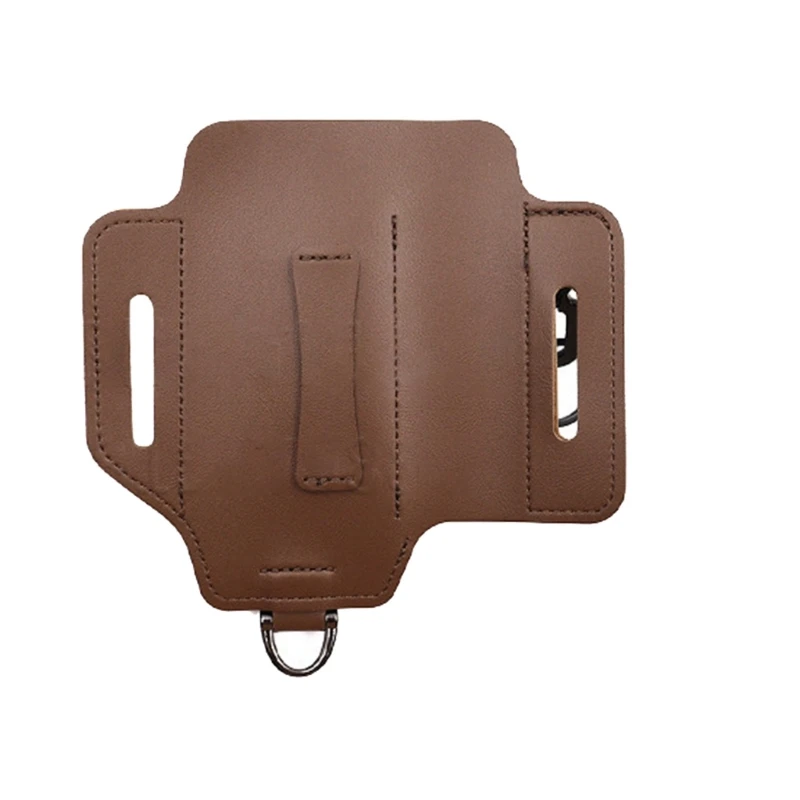 Multitool Sheath Pocket Organizers With Holder Tactically Tool Holsters Leather Belt Sheath Hanging Waist Belt 69HD