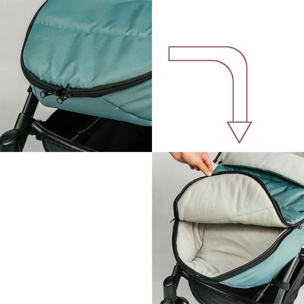 Strollers Winter Footmuff Univerisal Stroller Accessories Socks Fit Yoyo Yoya Cybex Bugaboo Sleepsack Windproof Warm Cover Bag