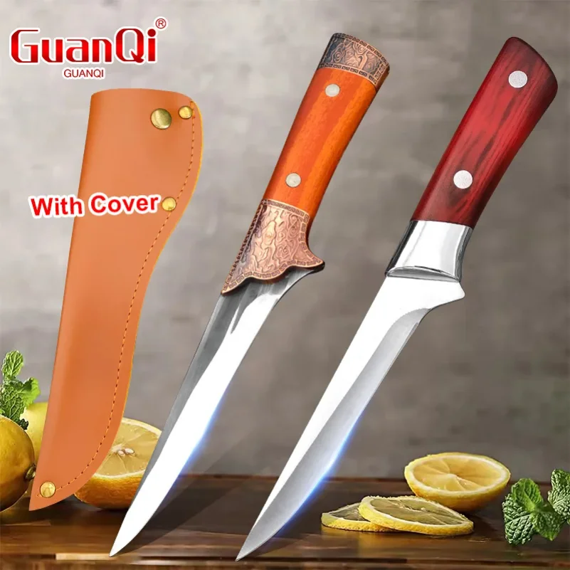 Ausbeinmesser Edelstahl Küche Obst Schälmesser Utility Grill Chef Schneiden Metzgermesser Kunststoffgriff Kochmesser