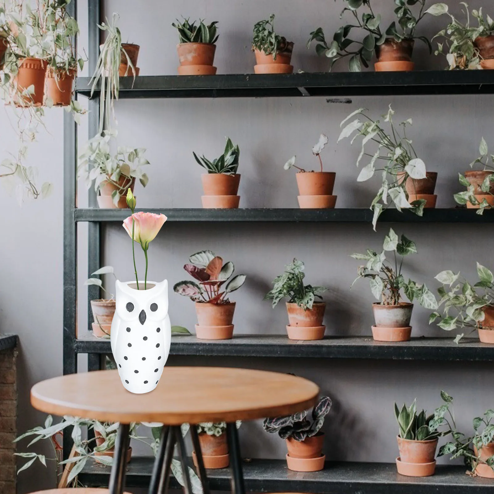 

Flower Pot Creative Vase Desktop Ornament Porcelain Ceramic Arrangement Container