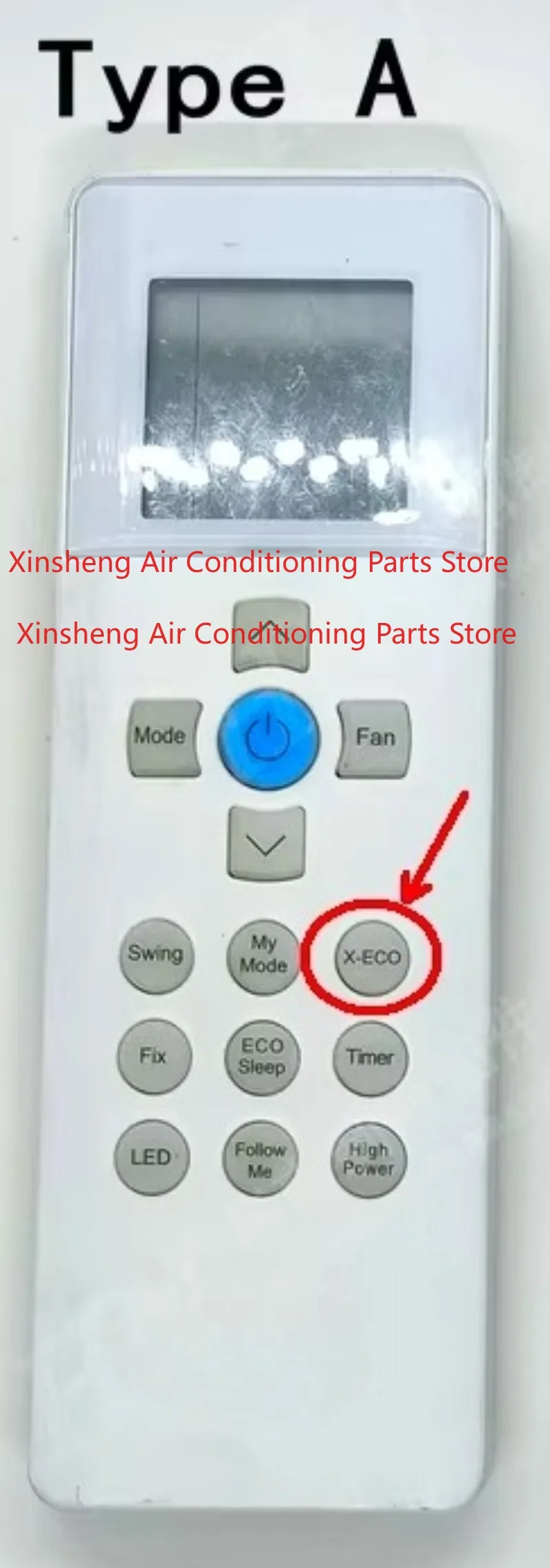 Applicable to Carrier Air Conditioning English Remote Control RG67G (2S)/BGEF RG67N/BGEF