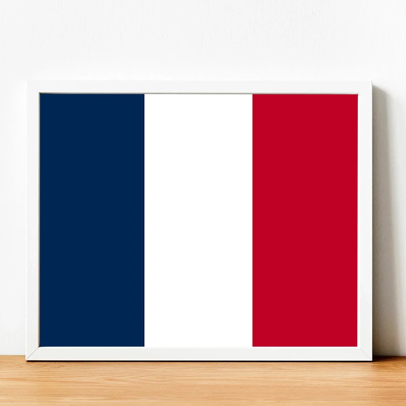 

Posters for Wall Art French Flag The French Republic Flag Decorative Pictures for Living Room Home and Decoration Canvas Poster