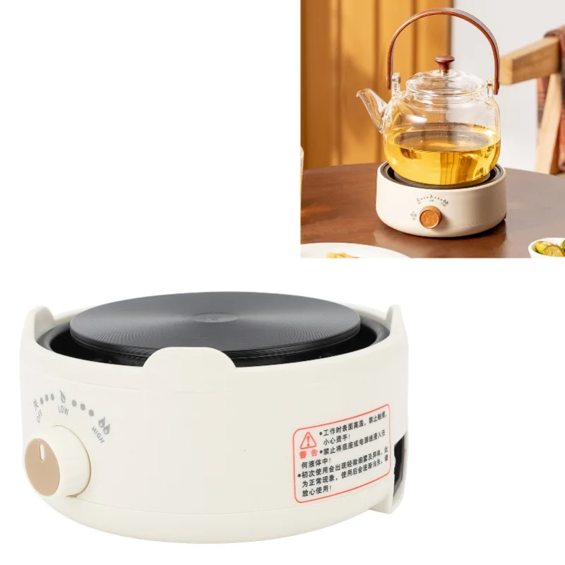 Countertop Single Burner Multifunction 2 Level Temperature Adjustable 500W Electric Hot Plate