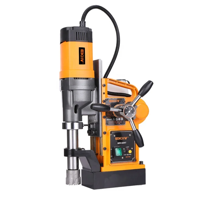 EKIIV 110V 230V 19.05 heavy duty smart Electrical Hand power tools full-automatic annular cutter magnetic base drilling machine