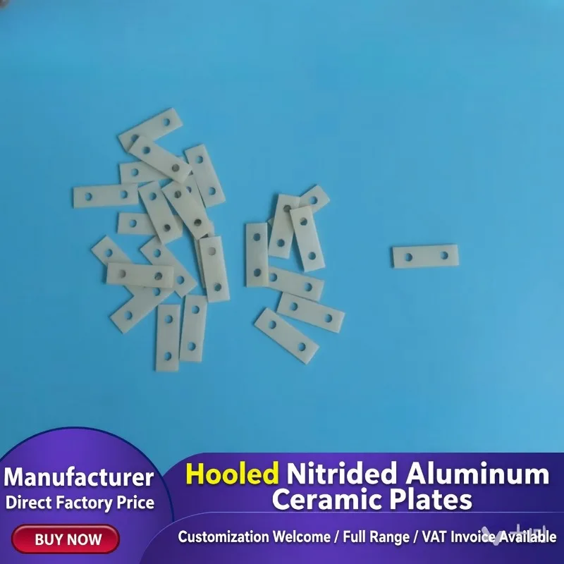 WESTCREEK Single Hole AlN Ceramic Chip Ultra High Thermal Conductivity MOS Transistor