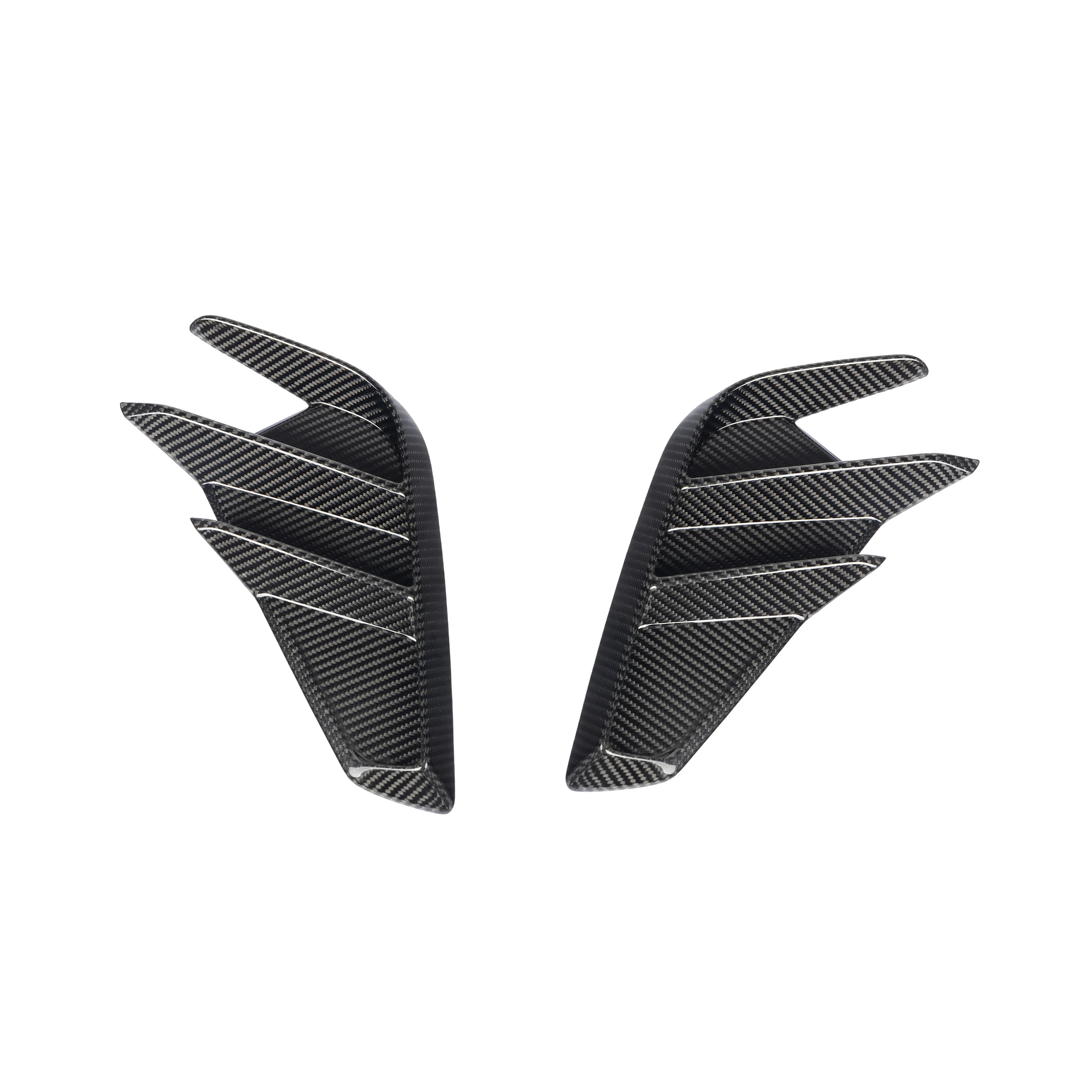 

Хит продаж: Накладки на задние антикрылья (канарды) из сухого карбона в стиле SQ для RS3 8Y 2025+