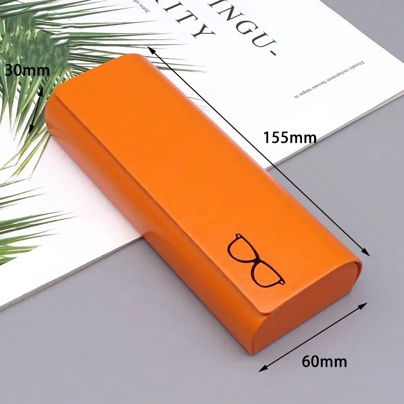 صندوق النظارات ذكر أنثى ريترو مد البصر نظارات حافظة صغيرة طازجة طالب المحمولة المضادة للضغط نظارات