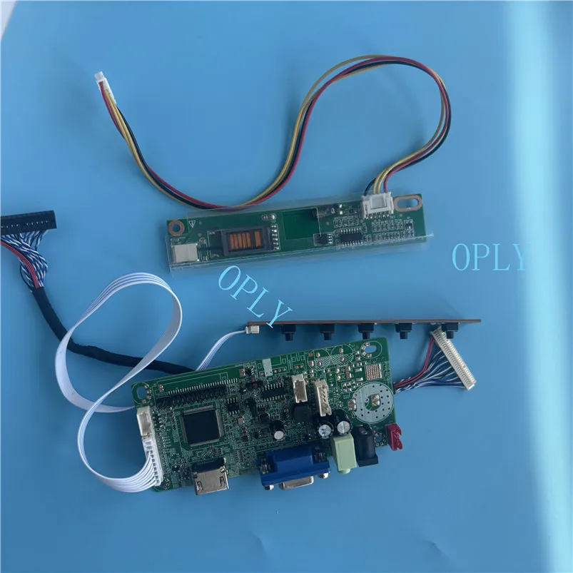 HDMI-Compatible VGA 58C Controller board kit for LP154W01 LP154W01-TLA2 LP154W01-TLD1/TLD2 1280X800 LCD panel Screen DIY 15.4