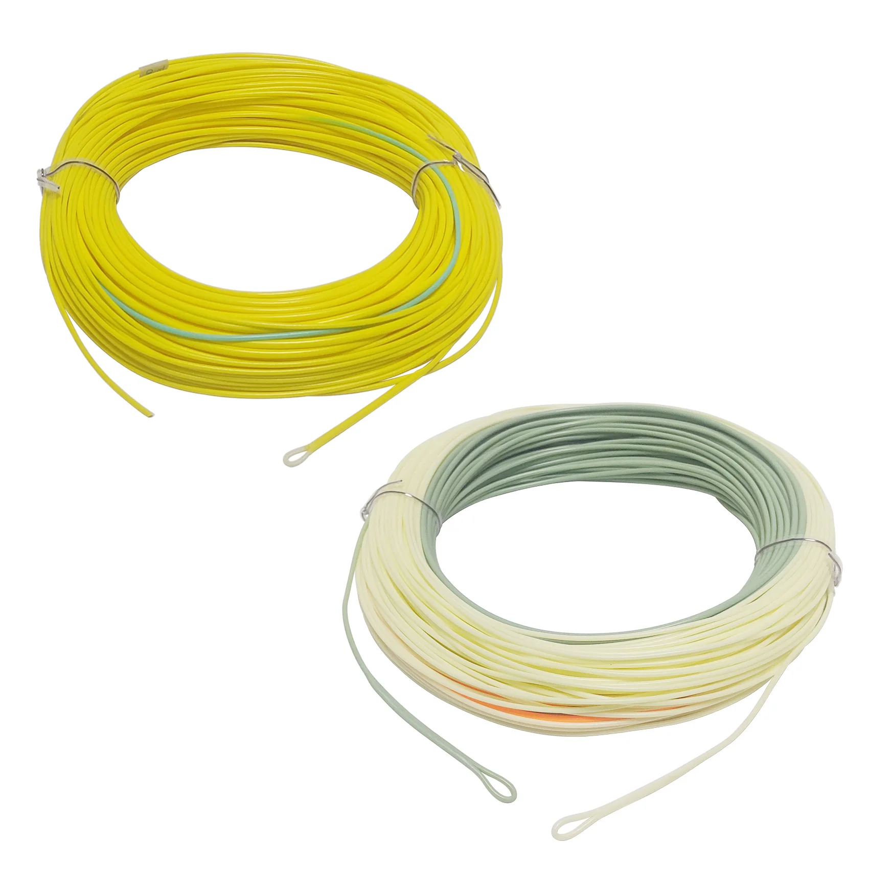 Aventik 125ft Spey-Schnur Gewichtsorientierte Schwimmende Fliegenschnur mit 2 Geschweißten Schlaufen