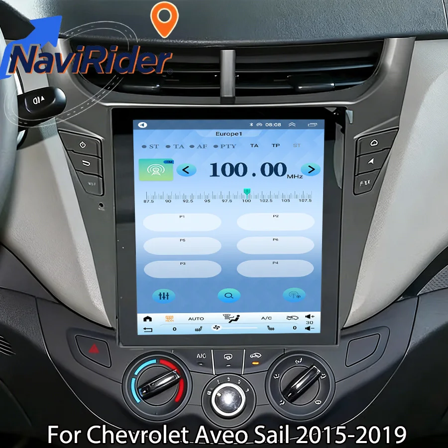 9.7inch Android 15 For Chevrolet Aveo Sail 2015-2019 Carplay Car GPS Stereo Autoradio 4G WiFi Navigation Multimedia Video Player