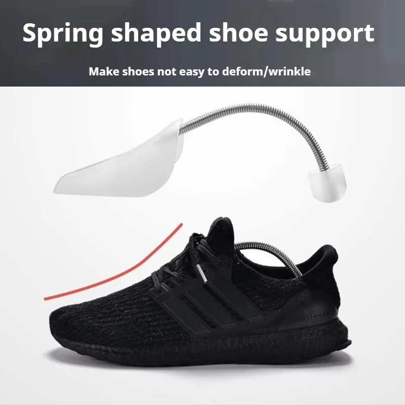 1Pair Spring Shoe Trees Anti Deformation Inner Support Shoes Stretcher Shaping Anti Wrinkle Shaper Shoe Stretcher Holder