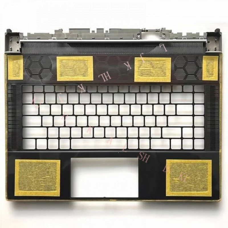 N 0GN5NN 델 에일리언웨어 X16 R1 블랙 노트북 C 쉘 커버 상단 팜레스트용