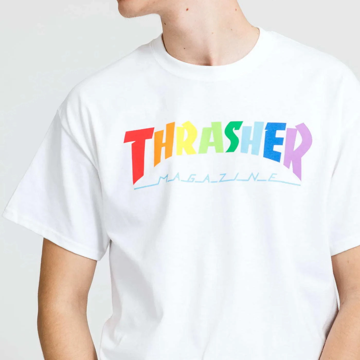 Streetwear Brand Magazine - RAINBOW LOGO Skateboarding Magazine Street Trendy