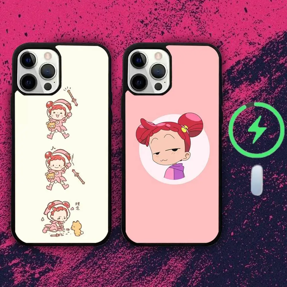 

O-Ojamajos Anime D-Doremis Phone Case For iPhone 16e,16,15,14,13,12,11,Plus,Pro,Max,Mini Magsafe Magnetic Wireless Charging