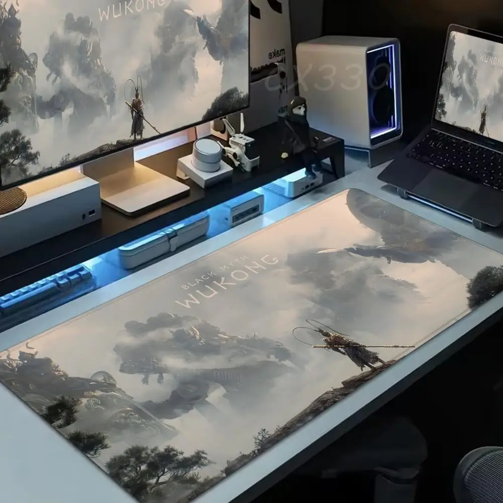 

Game black myth wukong Mouse Pad Large Computer Mousepad Office Accessories XXL Pc Gamer Non-slip Deskmat Keyboard Rubber Game