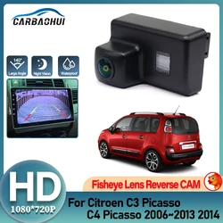 Car Parking Rear View Camera Reverse Camera NTSC PAL License Plate Light Camera For Citroen C3 Picasso C4 Picasso 2006~2014