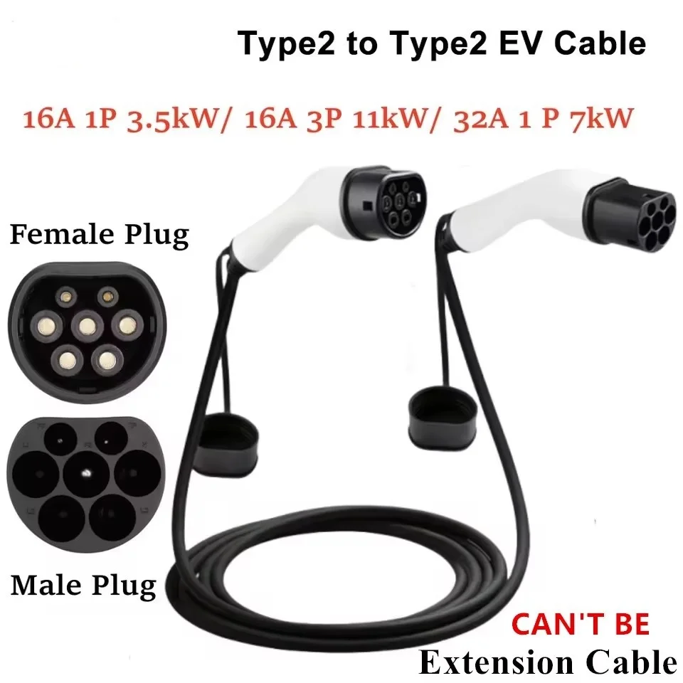

Новый кабель для зарядки электромобилей 16A/32A 11 кВт типа-2 IEC 62196-2, зарядное устройство для электромобилей PHEV Car In Public Station