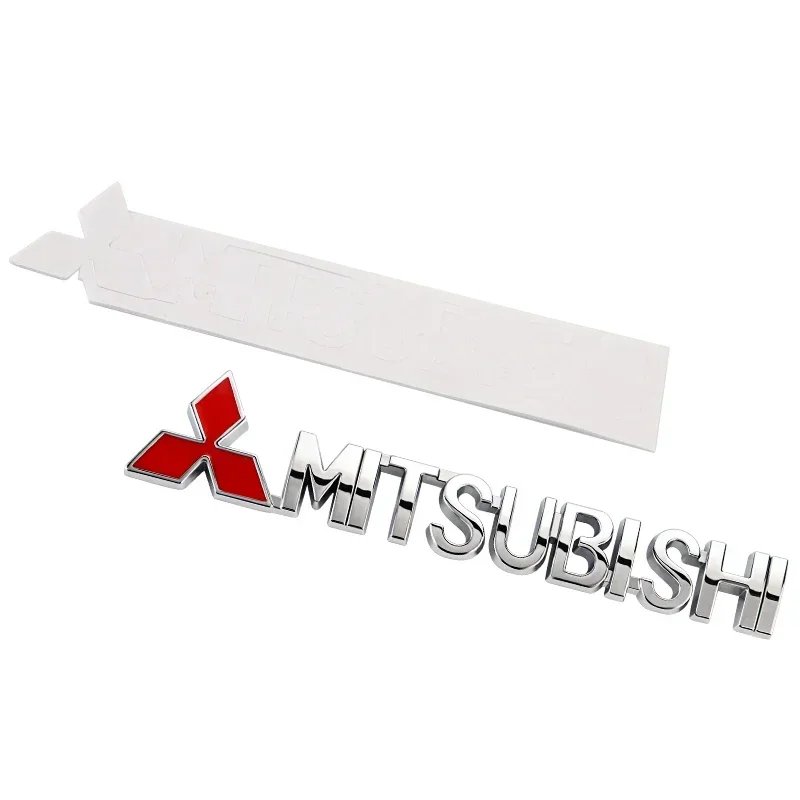 

All Mitsubishi Car Matching 3D Metal Letters Trunk Emblem Sticker Stylish Exterior Mod Accessories