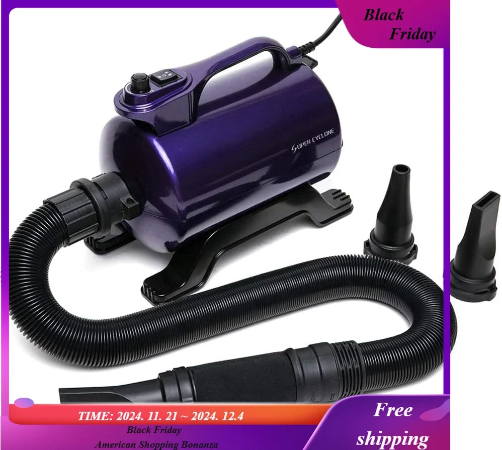 

High Velocity Professional Dog Pet Grooming Hair Drying Force Dryer Blower