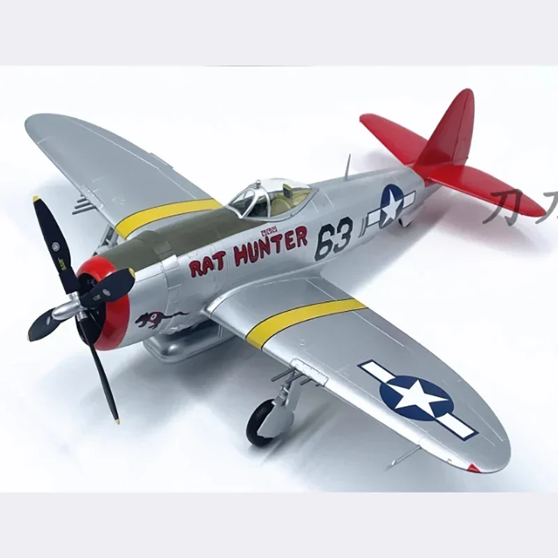 Impressive 1:48 Scale Replica of the American WWII P47D Thunderbolt  Expertly Crafted Plastic Model, Ideal for Adult Collectors