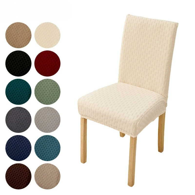 Chair Cover Soft Stretchable Integrated Lumbar Support Seat Cover Affordable Premium Eco-Friendly Home Chair Protectors