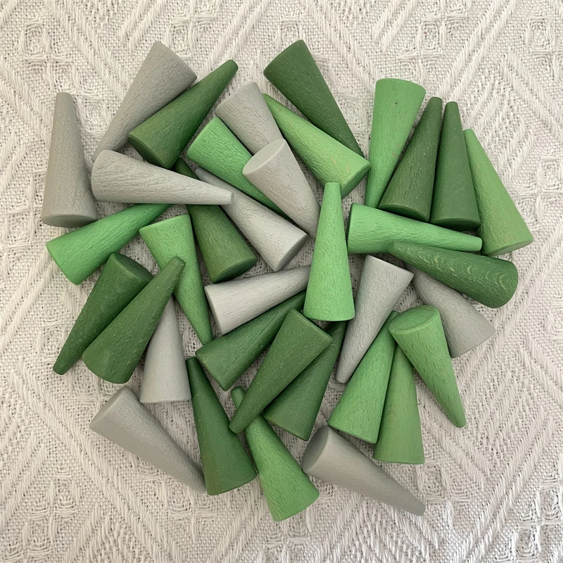 Montessori Mandala Blokken Losse Onderdelen Baby Pretend Play Scènes Speelgoed Kleur Sorteren Tellen Educatief Houten Speelgoed Voor Kinderen