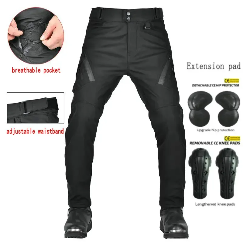 

Volero Motocross Protection Pants Knight Daily Cycling Casual Waterproof Breathable Jeans Motorcycle Protective Trousers For Men