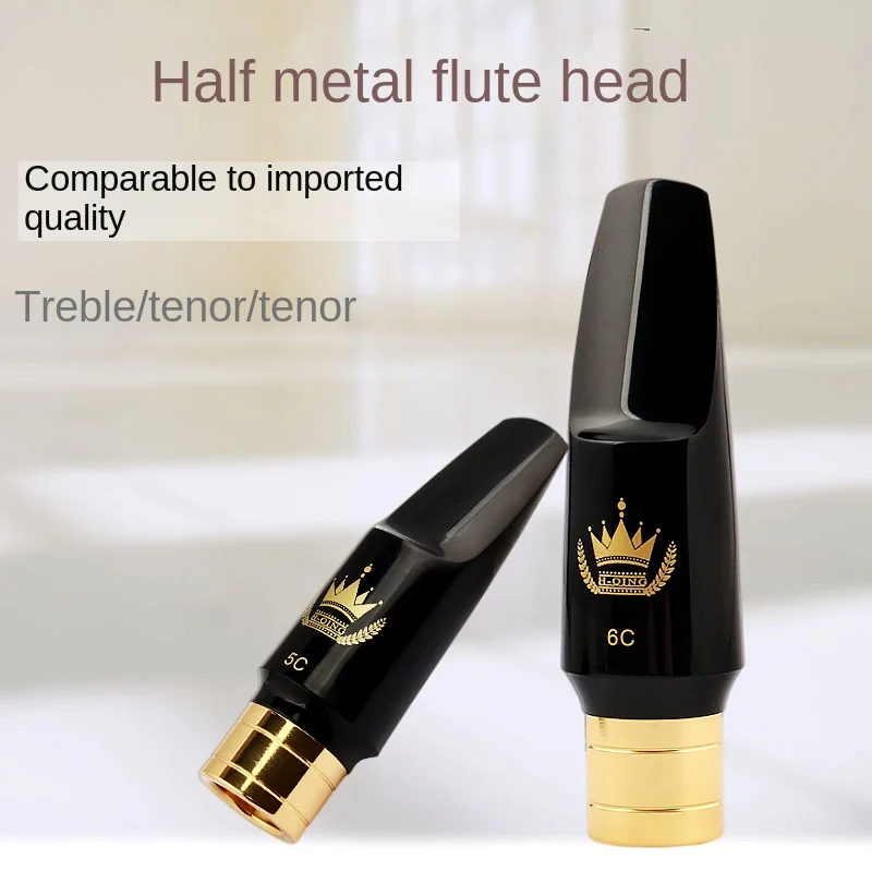 High Quality Saxophone Head, Semi Metal Head, Alto, Soprano, Tenor 4C5C6C7C