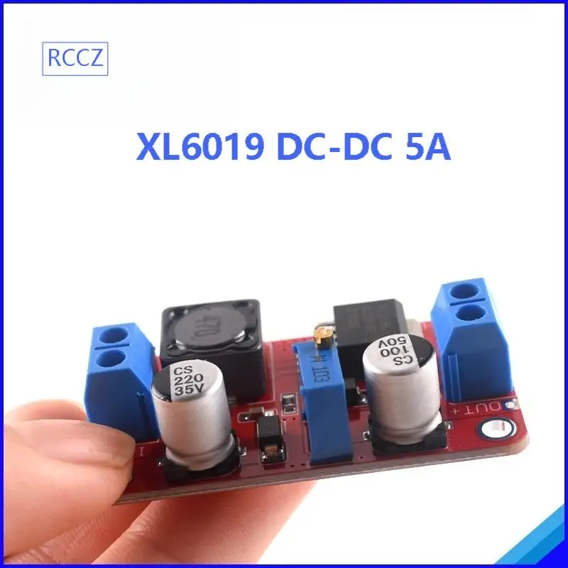 XL6019 DC-DC 5A Adjustable Boost Power Supply Module With  Current Capacity,Featuring High Power And An Upgraded Version