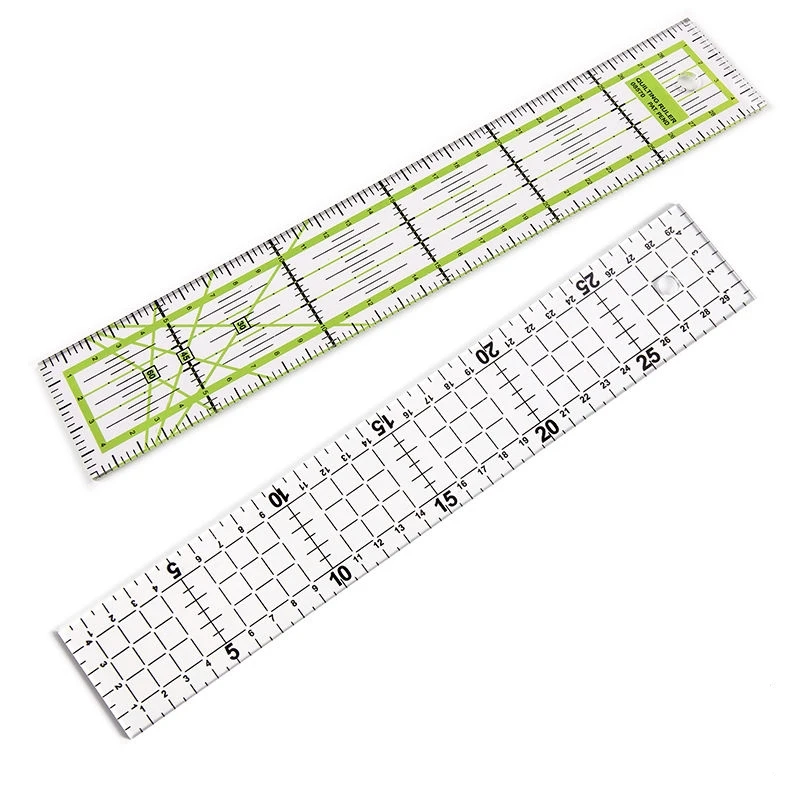 LMDZ 1Pcs 5*30cm Sewing Tailor Ruler Patchwork Feet Tailor Yardstick Cutting Quilting DIY Sewing Tools Dtationery Drawing Ruler